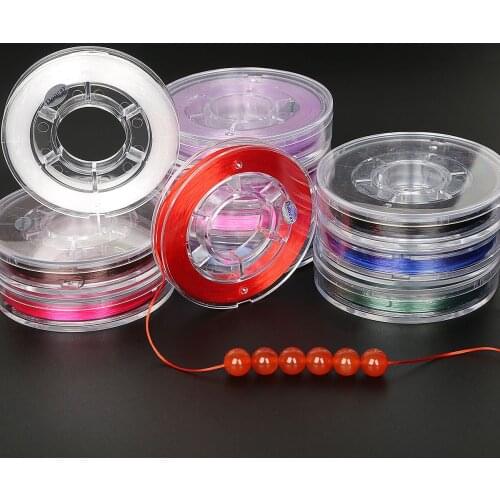 Wear-resistant bracelets, rope, beaded, crystal elastic cords, rubber bands for wearing Vajra Bodhi beads, wenwan bead bracelets