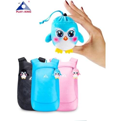 PLAYKING Lightweight Nylon Foldable Backpack Waterproof Mini bag Travel Backpack Women small Bag Folding shopping school bag