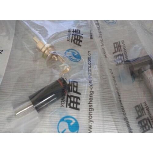 Lotus RCA Connector ,Gold Plated RCA Female plug JackFEMALE AUDIO VIDEO new and original