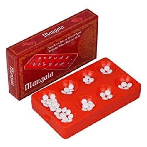 Mangala Turkish Intelligence and Strategy Game - Plastic, Ottoman Game, Challenging Game, Competitive, Fast Delivery From To TR