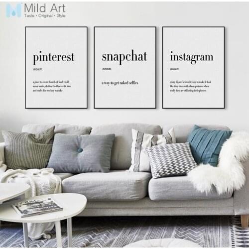 Minimalist Typography Hippie Life Quotes A4 Poster Nordic Living Room Wall Art Print Picture Home Decor Canvas Painting Custom