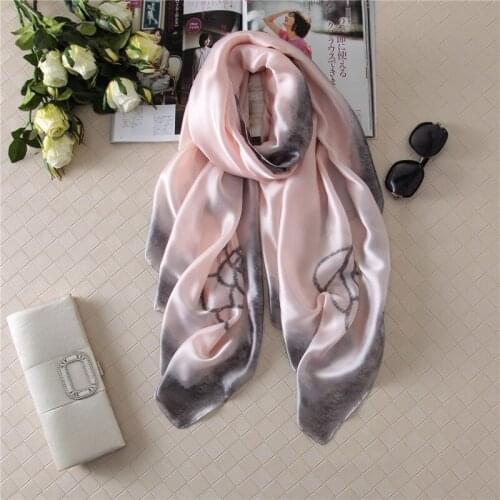 Fashion Muslim Silk Scarf Women Luxury Long Pure Foulard Femme Ninja Islamic Hijab Ladies Spring Pashmina Brand Shawls Scarves