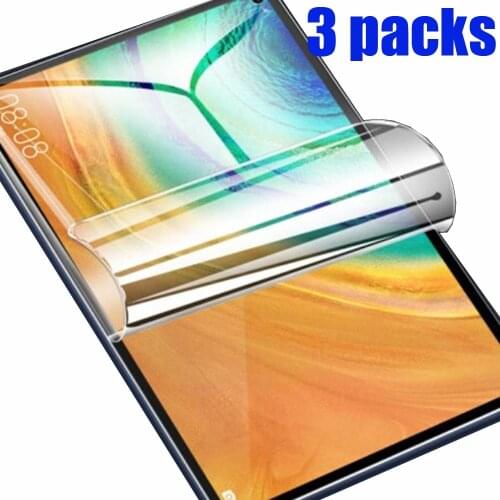 3-packs PET soft screen protector for Huawei matepad T 8 10 10S T10 T10s T8 10.4 pro 10.8 protective film