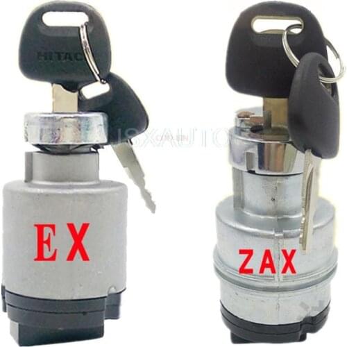Excavator start ignition switch electric door lock excavator accessories For HITACHI ZX/EX120/200/240-2-3-5-6