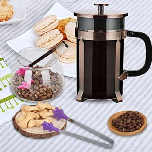 Steel Food Grill Sandwich Heart-shaped Flower-shaped Pastry Tongs Clip Tool Shell-shaped Kitchen Mini Silicone Food Y2G7