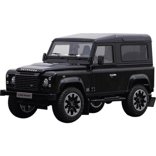 1:18 LCD Land Rover Defender 90 Works V8 70th Edition diecast alloy toy scale car model for gift, collection