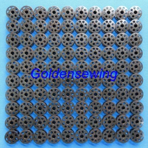 100 PCS LARGE BOBBINS #18034 M SIZE for JUKI DU-1181,DNU-241,TACSEW T111-155