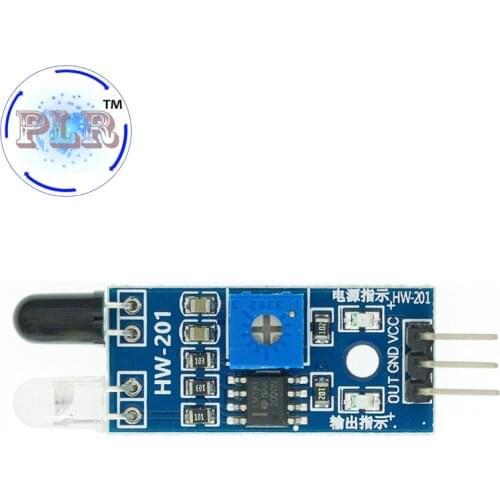100PCS IR Infrared Obstacle Avoidance Sensor Module Smart Car Robot 3-wire Reflective Photoelectric