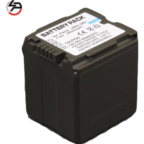 LPD 7.4v 2800mah 100% brand new Replacement Camera Battery For Panasonic HDC-SD600 VW-VBG390-K DMW-BLA13E VW-VBG130 VW-VBG130-K