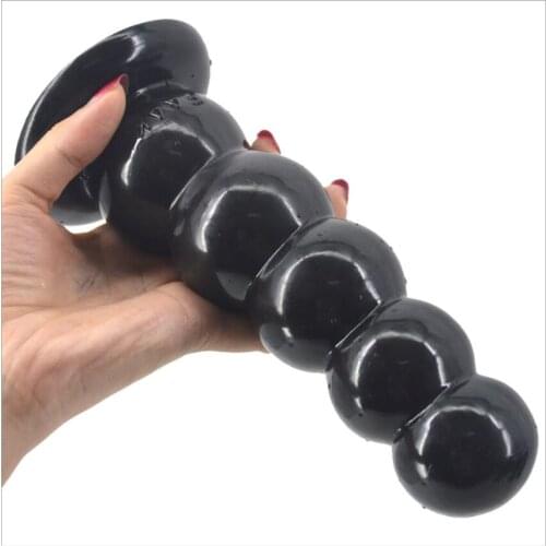 Big dildo strong suction beads anal dildo box packed butt plug ball anal plug sex toys for women men adult product S1801