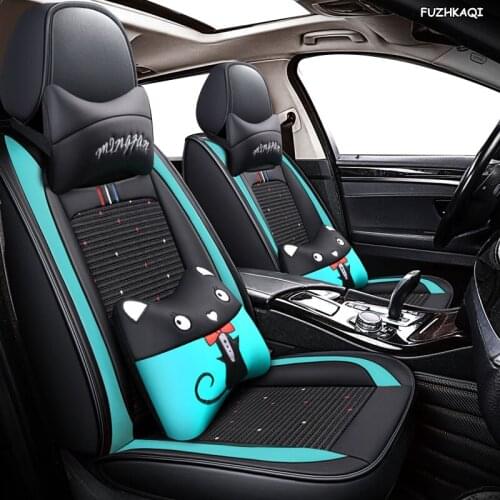 FUZHKAQI car seat cover For lada 2114 granta xray vesta sw cross kalina kalina accessories covers for vehicle seats