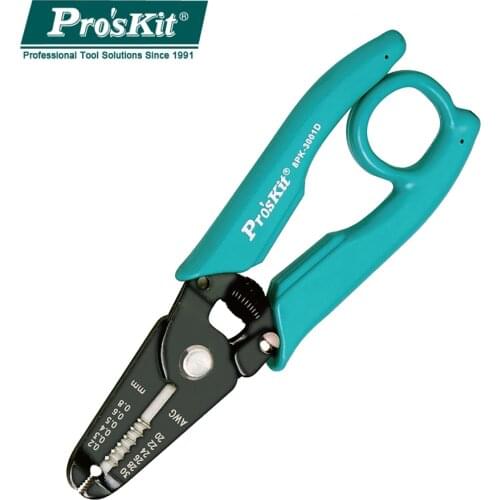 Proskit 8PK-3001D 7-in-1 Multi Tool Electronic Precision Wire Stripping tool Electrician Cutting Wire Stripper Pliers