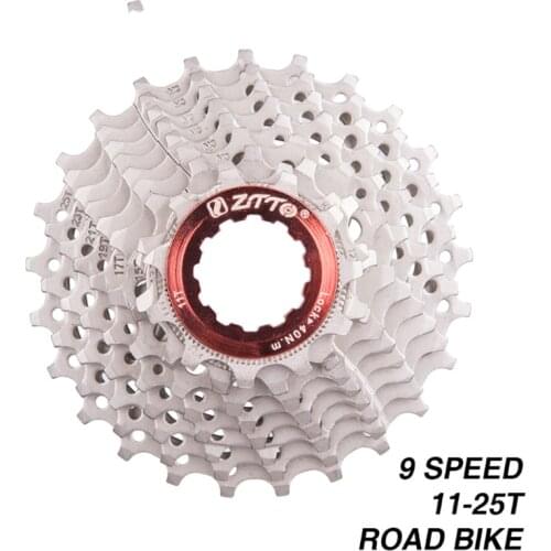ZTTO 11-25T 9s 25T Freewheel 9 Speed Cassette Road Bike Bicycle Parts 18S 27S Speed Sprocket for Sora 3300 3500 R3000
