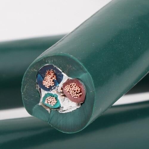 Preffair D506 99.998% OFC Copper Conductor For DIY Audio AC Power Cord Extend Supply Cable