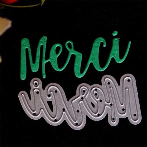 French word Metal Cutting Dies for Diy Scrapbooking Die Cut New 2018 Cuts for Paper Card Making Craft Embossing I love you