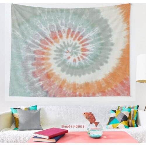 Cute tie dye tapestry Art Wall Hanging Tapestries for Living Room Home Dorm Decor