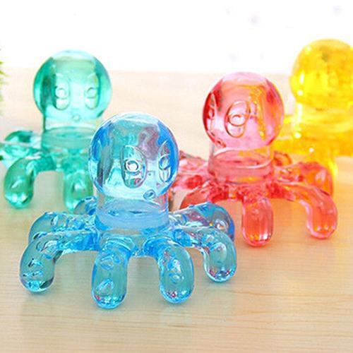 Mini Octopus Shape Personal Massager Relieve Fatigue Muscle Relaxing Body Neck Massage tool Arm Back Leg Massager Relaxation