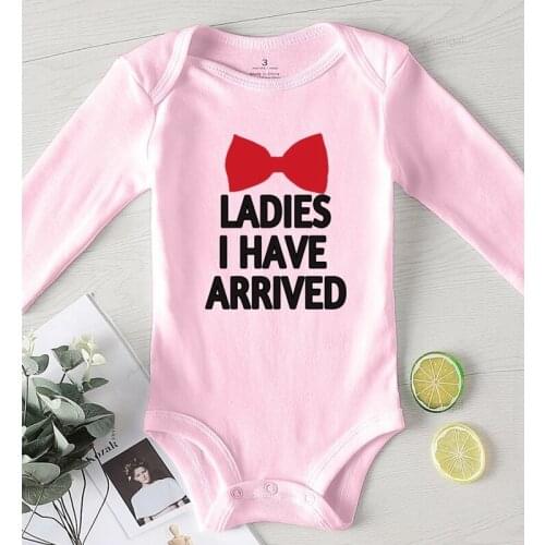 Clothes Cotton Printing Ladies Have Arrived Bodysuit for Babies Jumpsuits Kids Autumn Newborn Baby Winter One Piece Jumpsuit