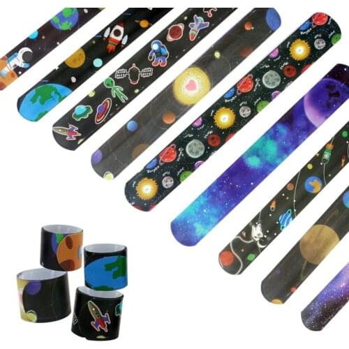 Outspace Astronaut Clap Circle Toys For Boy Birthday Party New Strange Planet UFO Space Party Kids Favor Alien Theme Clap Circle