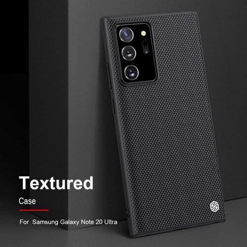 For Samsung Galaxy Note 20 Ultra Nylon fiber materials non slip design shockproof case cell phone case business style NILLKIN