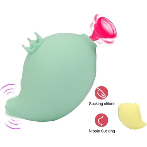 With Crown Small Sucking Vibrators For Women Masturbator Clitoris Sucker Nipple Licks Butt Plug Anal Toys Female Erotic Sex Shop