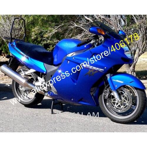 Blue Fairing For Honda CBR1100XX 96-07 CBR1100 XX CBR 1100XX 1996-2007 +Free Gift & Windscreen (Injection Molding)