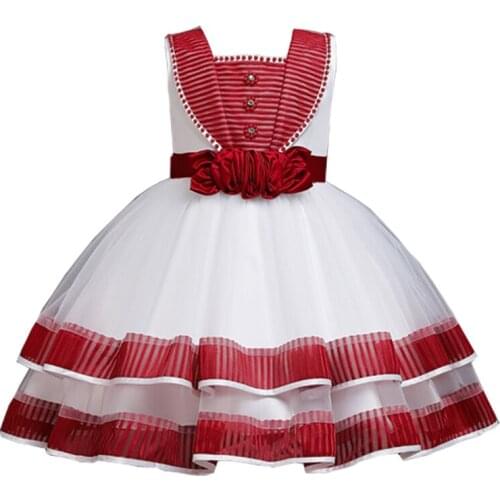 Wedding Christmas Dresses For Girls Birthday Party Prom Dress Kids Girl Pageant Fromal Dress Elegant Children Evening Clothes