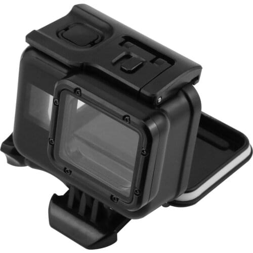 Touch Backdoor Underwater Waterproof 60m Housing Case Cover For Gopro Hero 5 6 7 Black Action Camera Diving Accessories