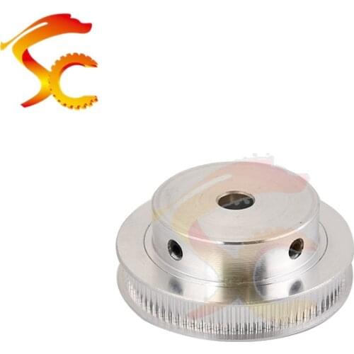 5pcs 3D Printers Parts printer pulley GT2 80 teeth bore 8mm 2GT 80 teeth timing pulley fit for GT2 belt width 6mm