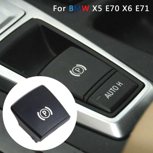 Car Handbrake Parking Brake P Button Switch Cover For BMW X5 E70 X6 E71 Car Interior Accessories