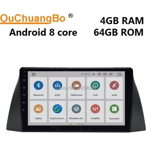 Ouchuangbo 10.1 inch car audio player head units for Chery Tiggo 3 T11 2008-2010 support 8 core DSP 4GB RAM 64GB ROM android 9.0