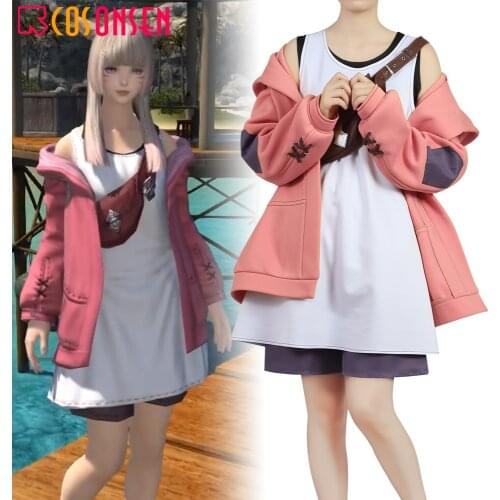 FINAL FANTASY XIV Ishgard Women Casual Attire outfit COSPLAYONSEN FF14 cosplay costume Custom Made