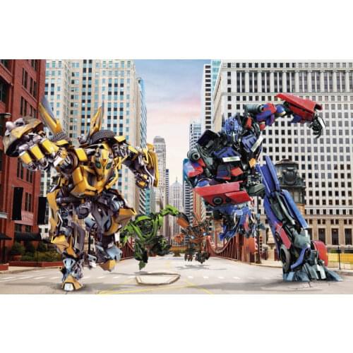 JMINE Div 5D Transformers+s City Bumblebee Full Diamond Painting cross stitch kits art Cartoon 3D paint by diamonds