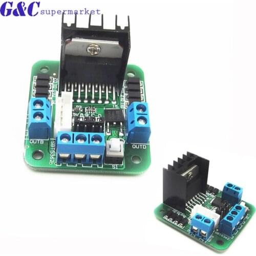 New L298N Dual H Bridge DC Stepper Motor L298N Drive Controller Module new for Arduino diy electronics