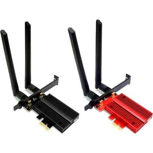 Pcie-1x To m.2 Ngff-Ekey Mini Mini Wireless Wifi Network Card Adapter Card Supports Bluetooth