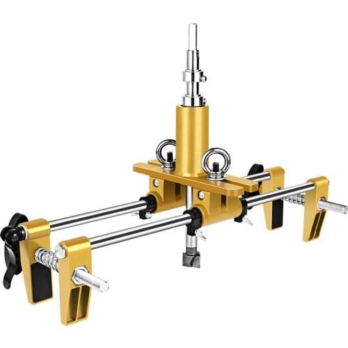 Wooden Door Hole Pener Slotting Machine Multi-function Door Lock Hole Opener Woodworking Installation Punching Fixture