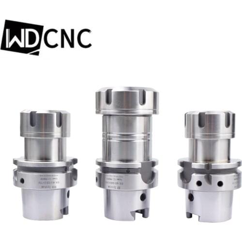 Spring collet chuck HSK63A ER ER11 ER16 ER20 ER25 ER30 ER40 70L 100L 150LCNC tool shank mill lathe tools holder spindle