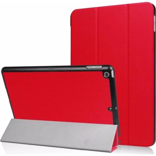 100PCS/Lot Luxury Folio Stand PU Case For iPad 9.7'' New 2017 Version Slim Cover ptotective case shell By DHL Fedex