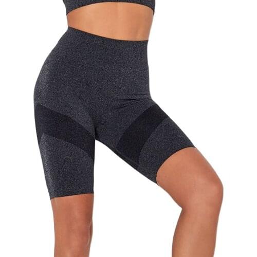 Yoga Shorts High Waisted Seamless Biker Womens Workout Shorts Running Athletic Gym Sport Wear