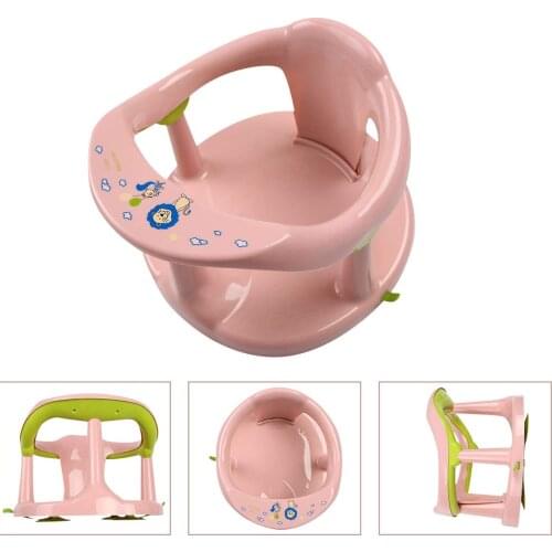 Baby Tub Seat Bathtub Pad Mat Chair Safety Anti Slip Newborn Infant Baby Care Children Bathing Seat Washing Toys Shower Chair