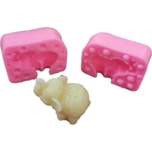 DIY Horse Silicone Candles Mould Clay Crafts Silicone Soap Mold Soap Dried Flowers Mold