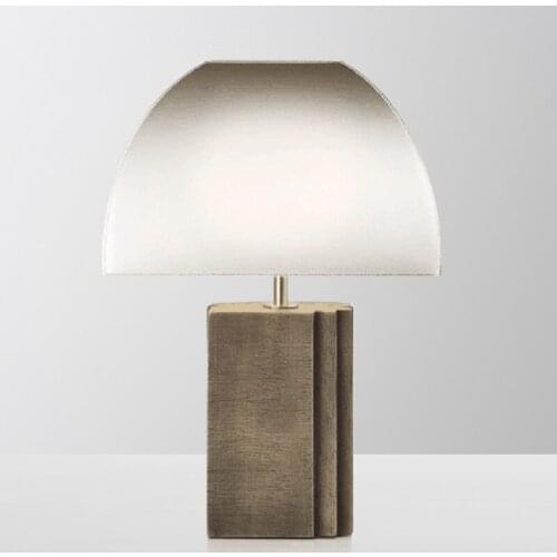 Modern living room desk lamp hardware designer bed cloth cover bedroom simple new Chinese classical study desk lamp
