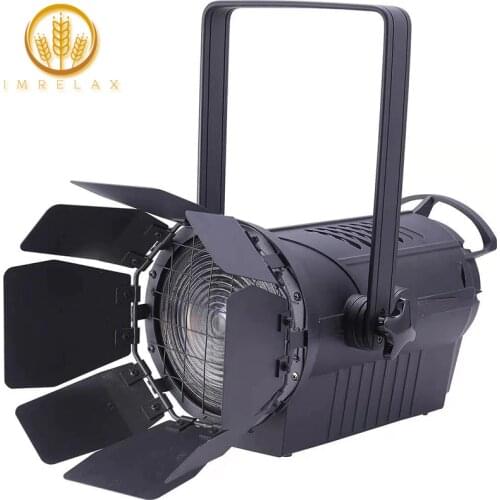 IMRELAX 250W LED Fresnel Spot Light Electric ZOOM Brightness DMX Spot Studio Theater Light