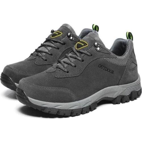 Outdoor Hiking Shoes for Men Breathable Antislip Mountain Climbing Shoes Male Trekking Shoes Man Military Tactical Boots 2020