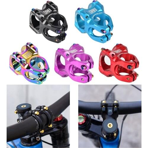 Ultra-Light MTB Mountain Bike Stem CNC Handlebar Bicycle Short Bar Aluminum Alloy Cycling Accessories