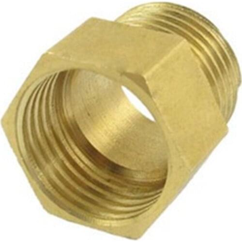 1 Pc 1/2" PT x 1/2" PT Thread Male to Female Hex Bushing Fitting Straight Adapter