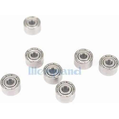 10)602XZZ 2.5x8x4mm ABEC3 Thin-wall Shielded Deep Groove Ball Bearing
