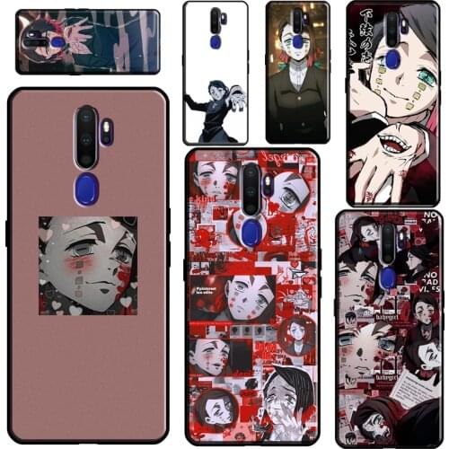 Enmu Demon Slayer Anime Case For OPPO A15 A83 A91 A93 A52 A72 A31 A53 A5 A9 2020 A1K A3S A5S F5 F7 Find X2 X3 Pro