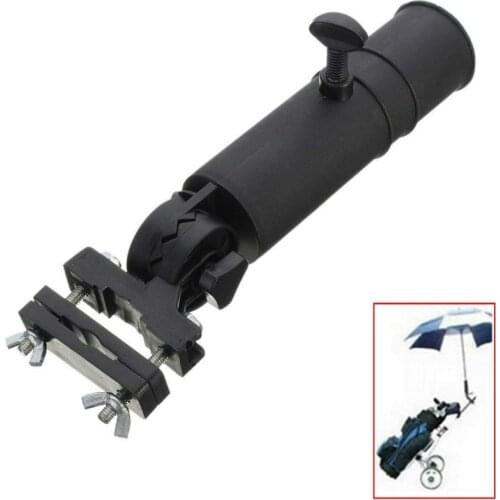 Golf Cart Umbrella Holder Adjustable Universal Umbrella Holder for All Golf Cart Wheelchair Bike Stroller