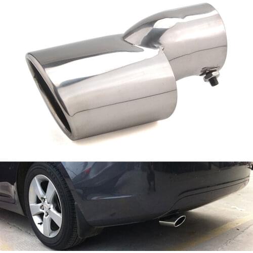 For Subaru Outback 2010-2013 Stainless Steel Chrome Exhaust Tail Muffler Tip Pipe